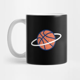 Funny Basket Ball Space Mug